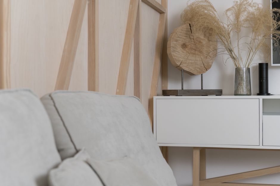 Slim huis met automatische geurverspreidingstechnologie.